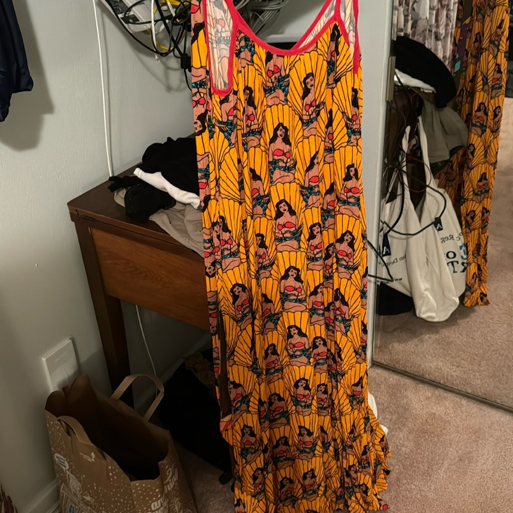 Greek designer dress maxi one size fits all